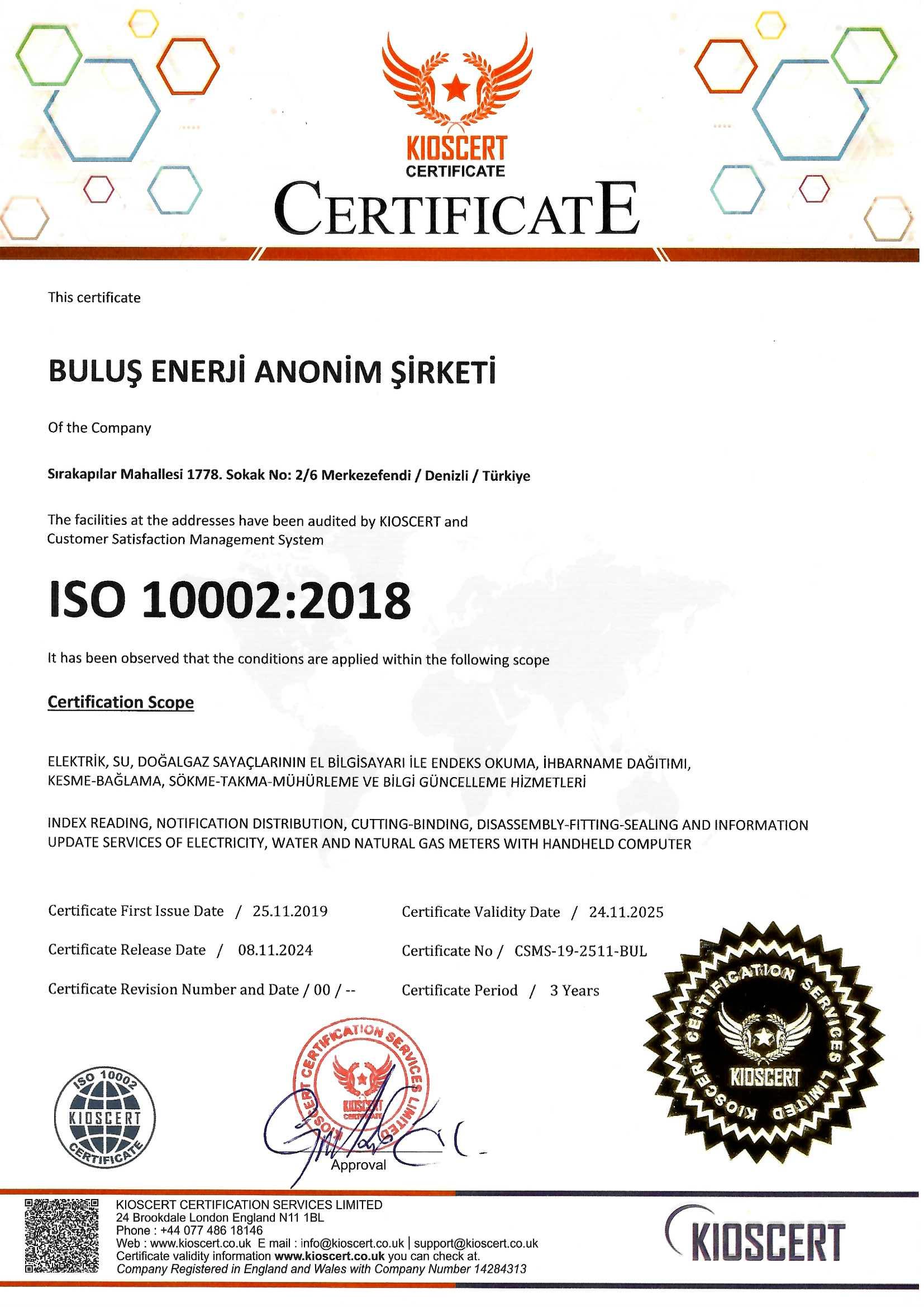 ISO 10002:2018